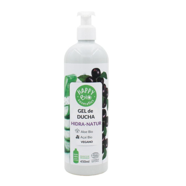 Gel Ducha Hidra-Natur Aloe Açai 500ml Bio HappyBio