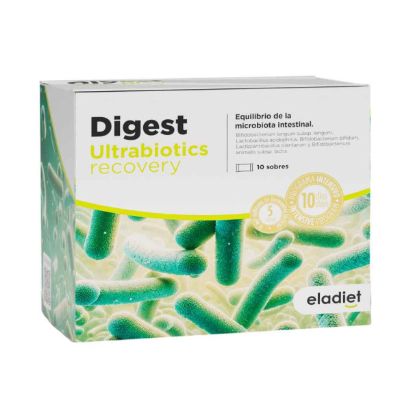 Digest Ultrabiotics Recovery 10 Sobres Eladiet