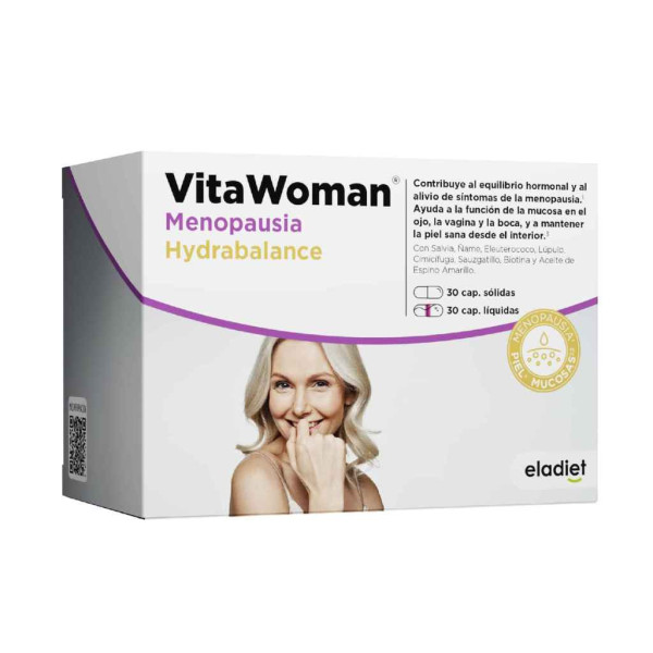 VitaWoman Menopausia Hydrabalance 30+30 Compr. Eladiet