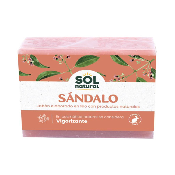 Jabón Sándalo 100g Sol Natural
