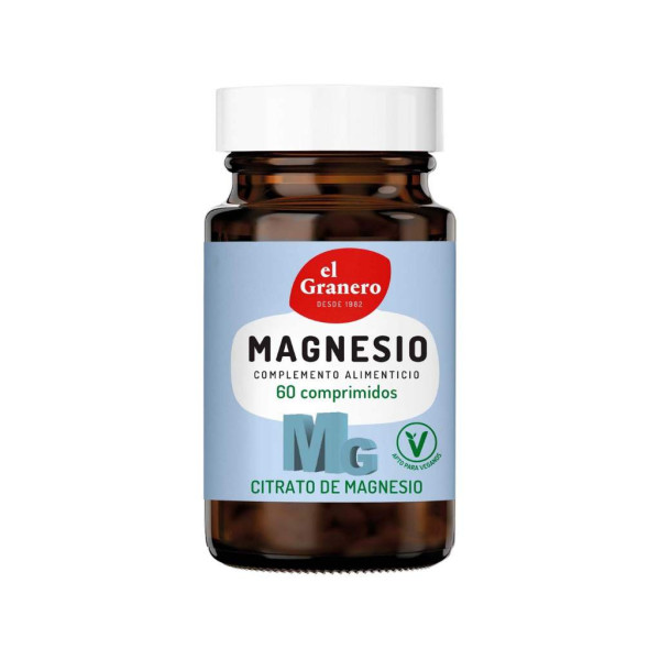Magnesio Citrato Mg500 60 Caps El Granero