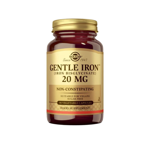 Hierro Gentle Bisglicinato 90 Caps. Solgar