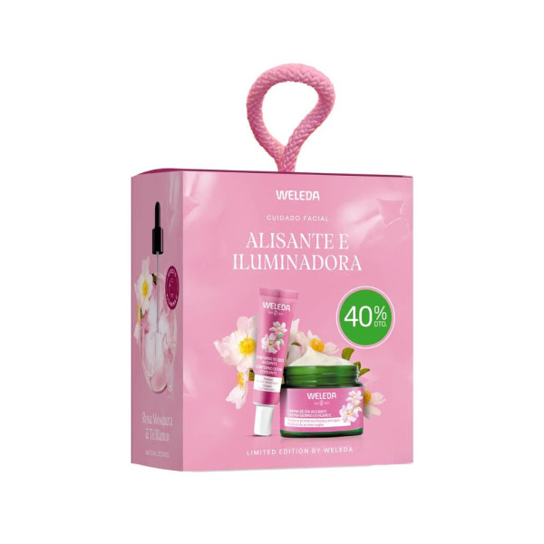 Cofre Facial Alisante Contorno Ojos + Crema de Día Bio Weleda