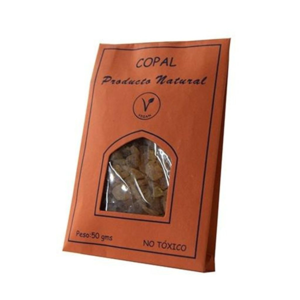 Resina Natural Aromática Copal Gránulo 50g Auroshikha