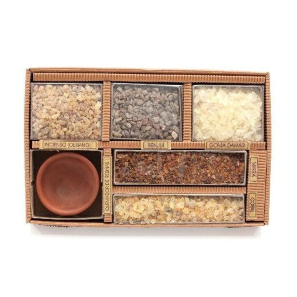 Surtido Resinas Naturales Aromáticas Memoria de los Árboles Auroshikha