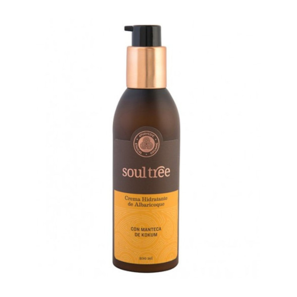 Crema Hidratante Albaricoque 200ml Bio Soultree
