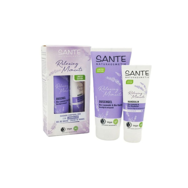 Caja Regalo Cuidado Corporal Relaxing Moments Lavanda Bio Sante