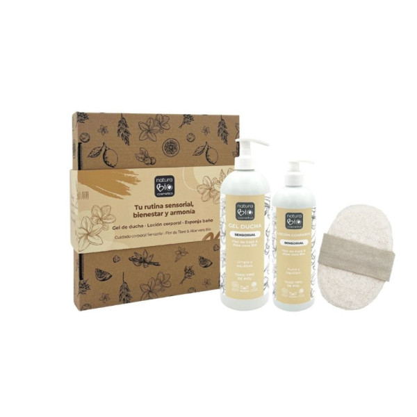 Pack Higiene y Cuidado Corporal Sensorial + Obsequio Caja Regalo Bio Naturabio