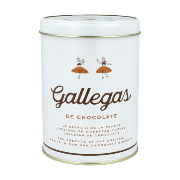 Galletas Chocolate Lata 250g Gallegas