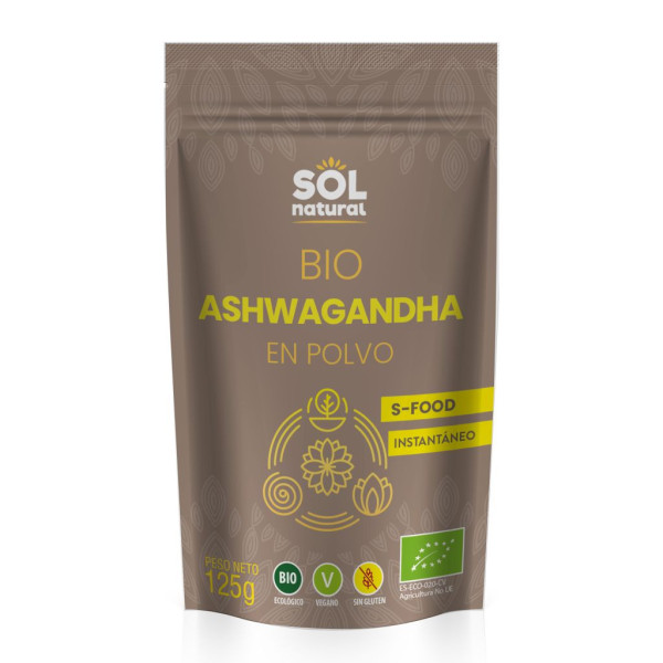 Ashwagandha en Polvo 125g Bio Sol Natural