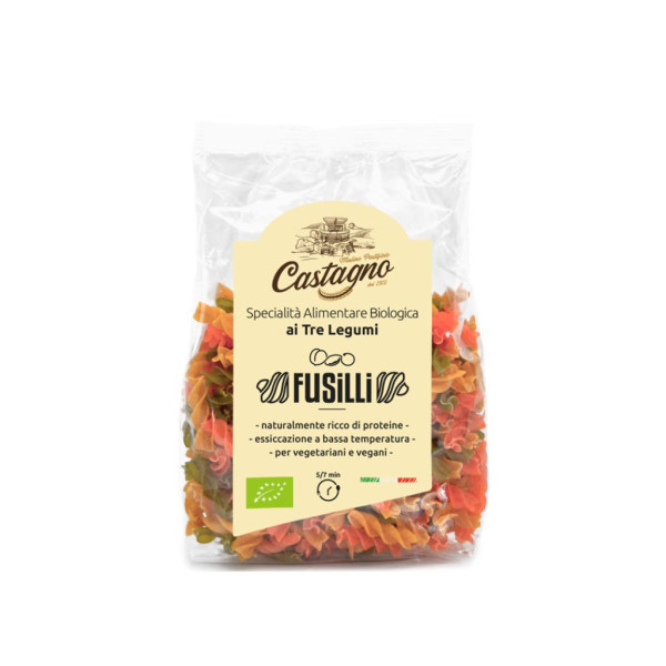 Espiral 100% 3 Legumbres 250g Bio Castagno