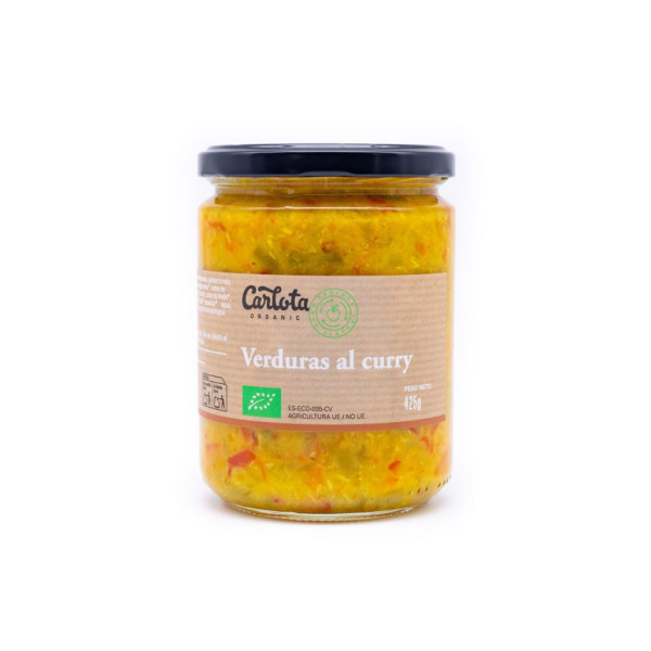 Verduras al Curry Bio 425g Carlota