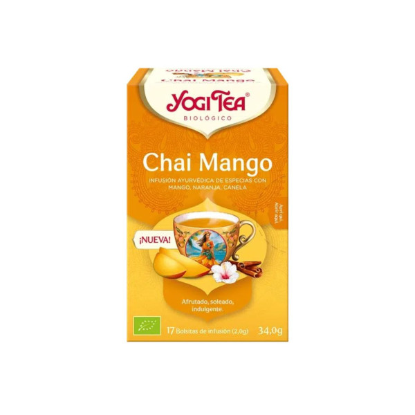 Yogi Tea Chai Mango 17 Bols. Bio