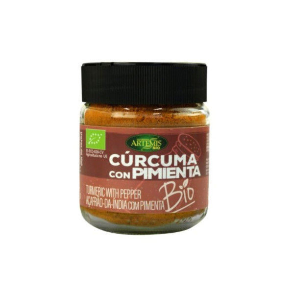 Cúrcuma con Pimienta 80g Bio Artemis