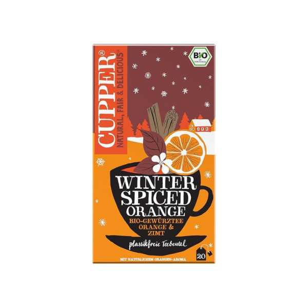 Infusión Naranja Canela Bio 20 Bolsas Cupper