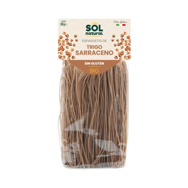 Espagueti Sarraceno Sin Gluten 250g Bio Sol Natural