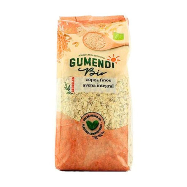 Copos Avena Finos 500g Bio Gumendi