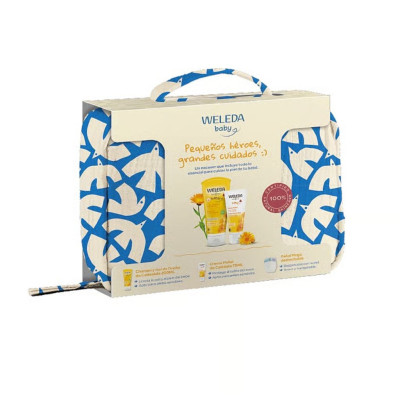 Neceser Champú & Gel + Crema Pañal Weleda