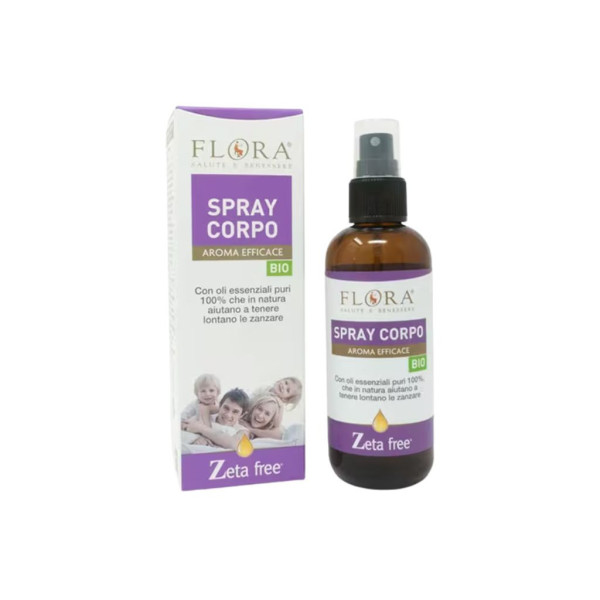Spray Corporal Repelente Mosquitos Bio 100ml Flora