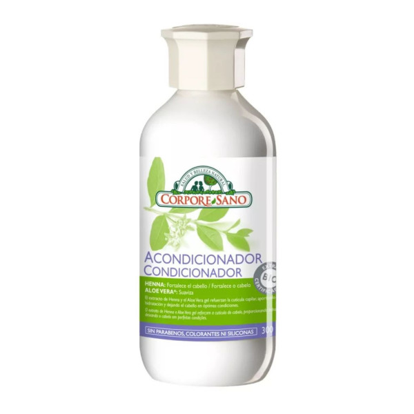 Acondicionar Henna, Aloe Vera y Jojoba 300ml Bio Corpore Sano