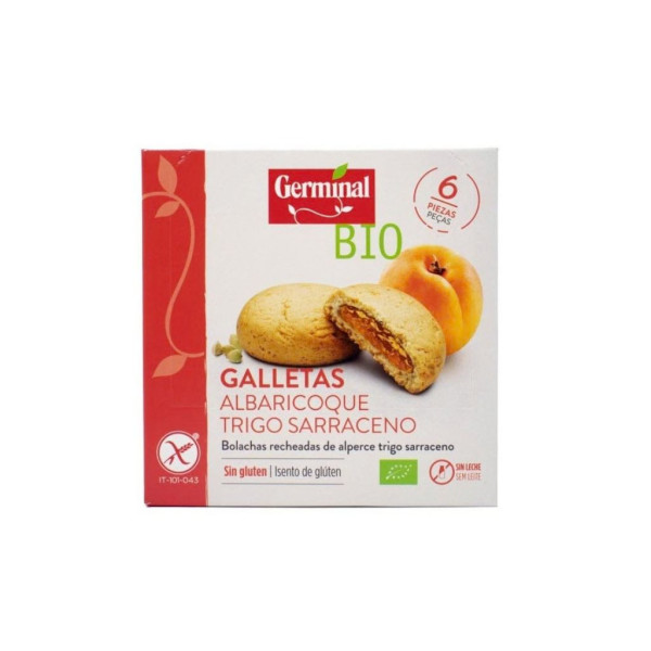 Galletas Sarraceno con Albaricoque Sin Gluten 200g Bio Germinal