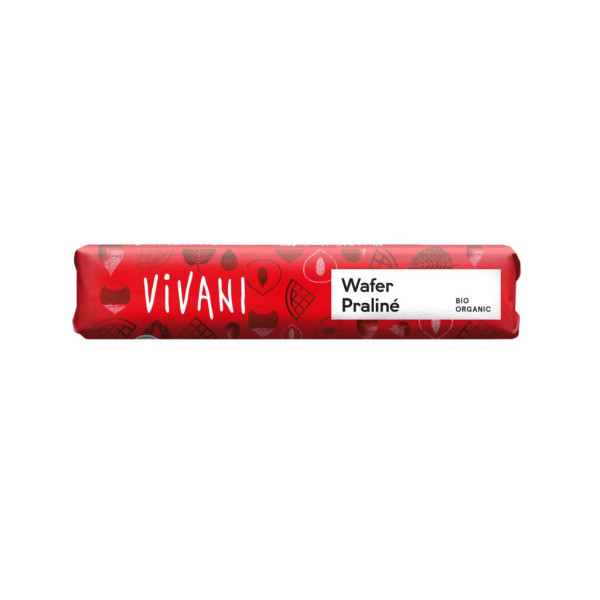 Barrita Praliné y Avellana 35g Bio Vivani