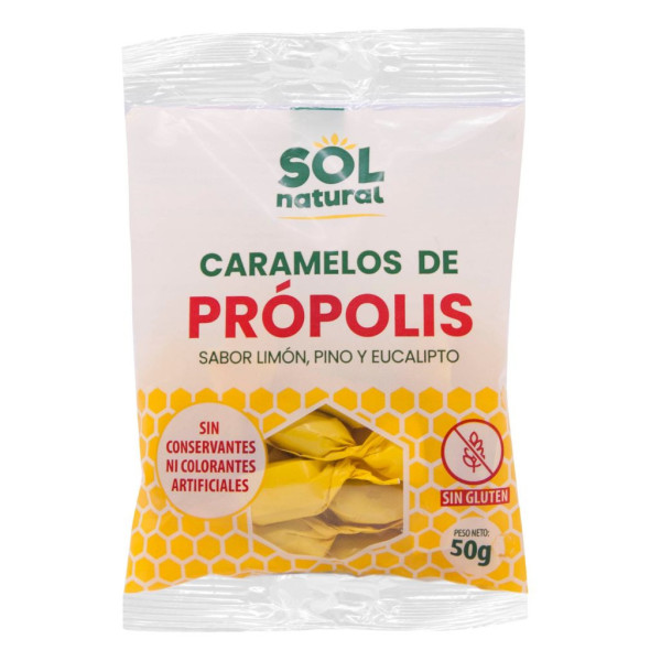 Caramelos Própolis 50g Sol Natural