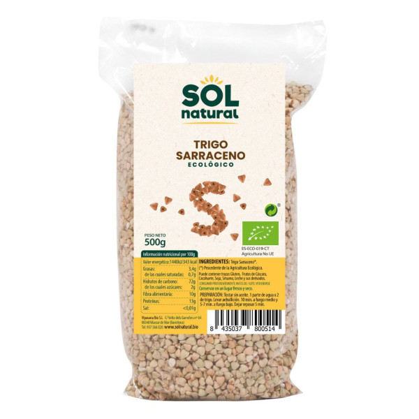 Trigo Sarraceno 500g Bio Sol Natural