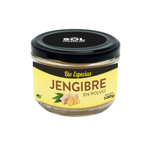 Jengibre en polvo Bio 100g Sol Natural