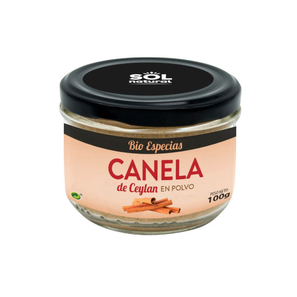 Canela Polvo Ceylan Bio 100g Sol Natural