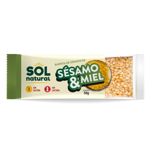 Barrita Sésamo 50g Sol Natural