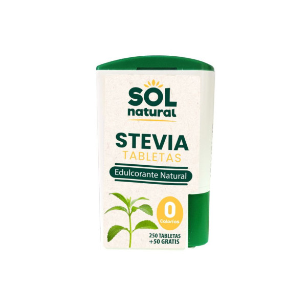 Stevia 300 Tabletas Sol Natural