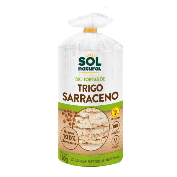 Tortas Sarraceno Sin Gluten 100g Bio Sol Natural