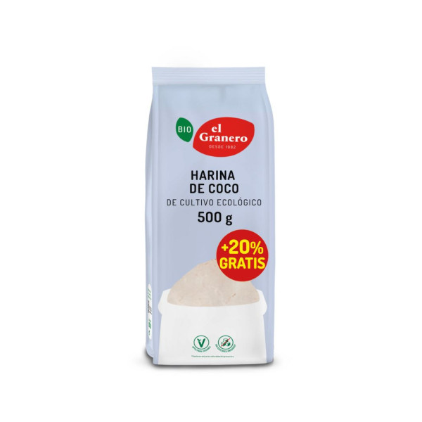 Harina Coco 500g Bio El Granero