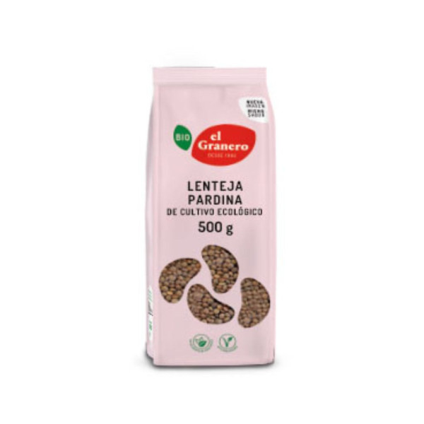 Lenteja Pardina 500g Bio El Granero