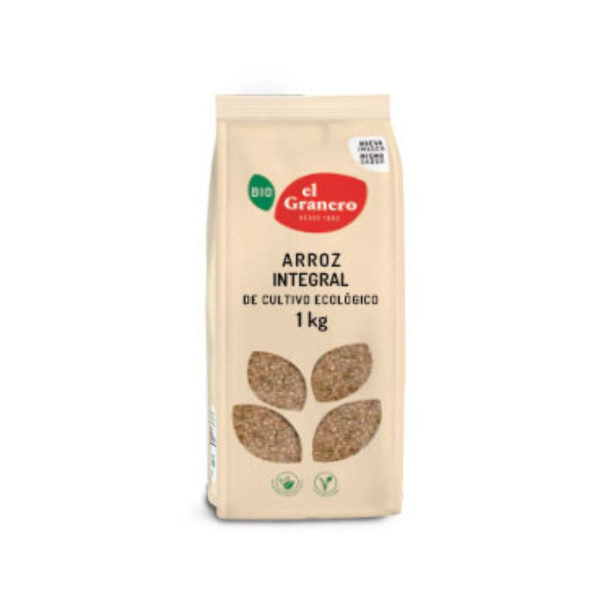 Arroz Integral 1Kg Bio El Granero