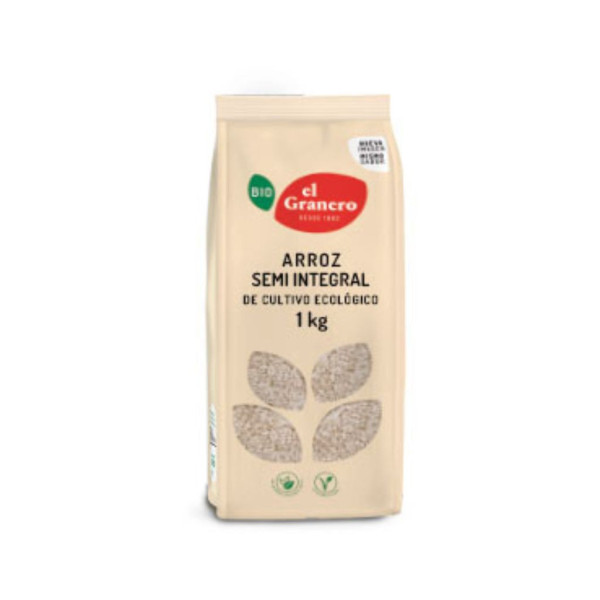 Arroz Semi Integral Bio 1 kg El Granero