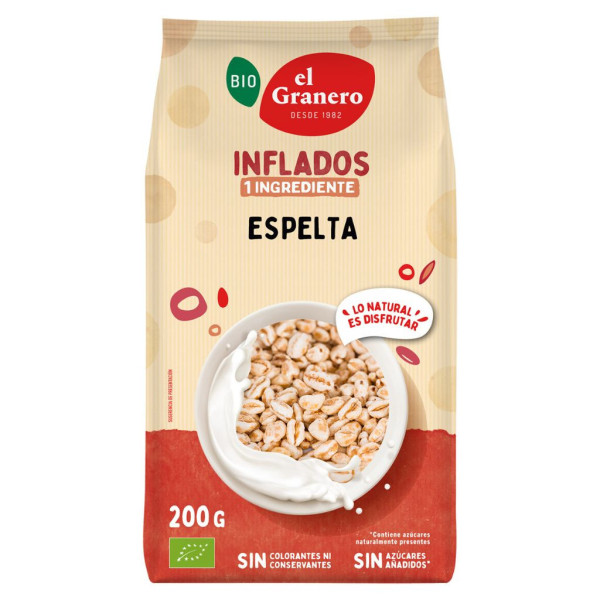 Espelta Hinchada 200g Bio El Granero