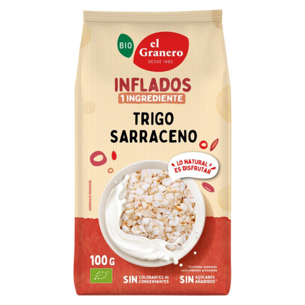 Trigo Sarraceno Hinchado 100g Bio El Granero