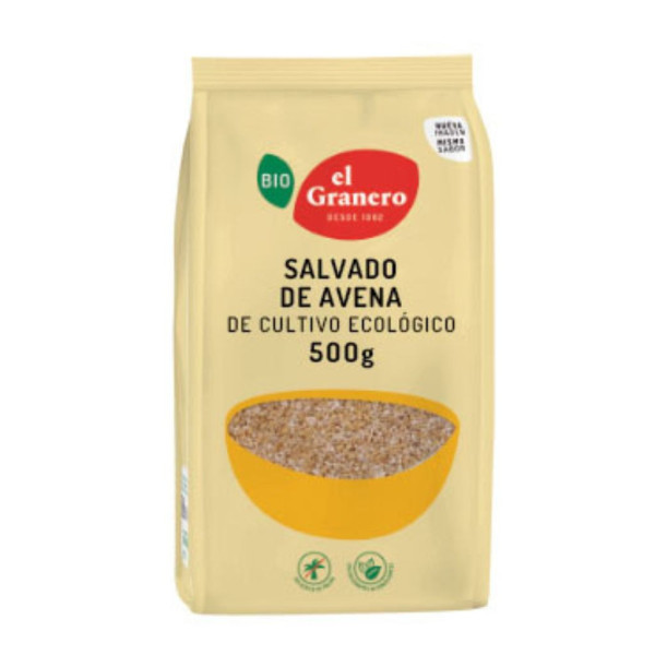 Salvado Avena 500g Bio El Granero