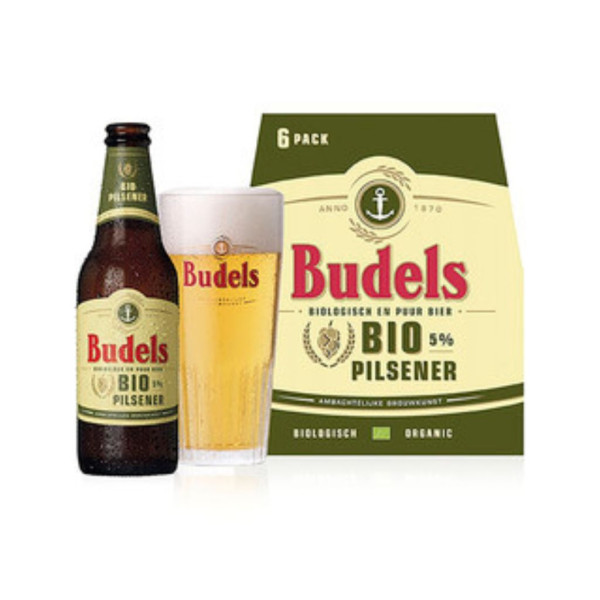 Cerveza Pilsener Bio 30cl Budels