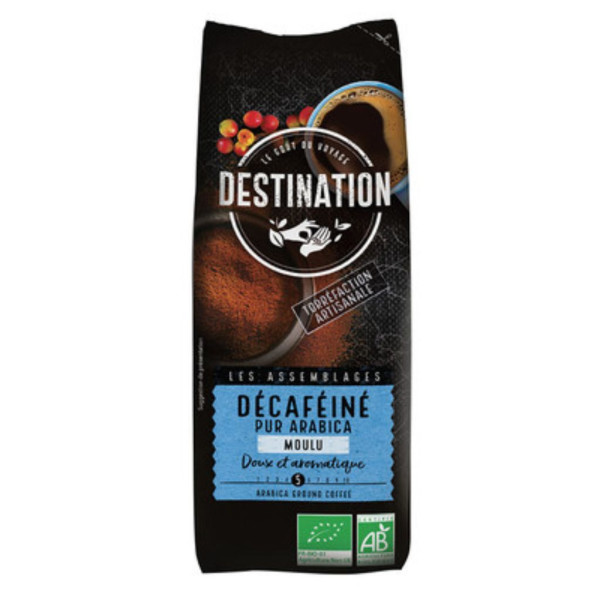 Café Molido Descafeinado 250g Bio Destination