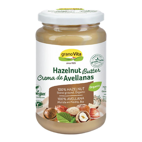 Crema Avellanas Bio 350g Granovita