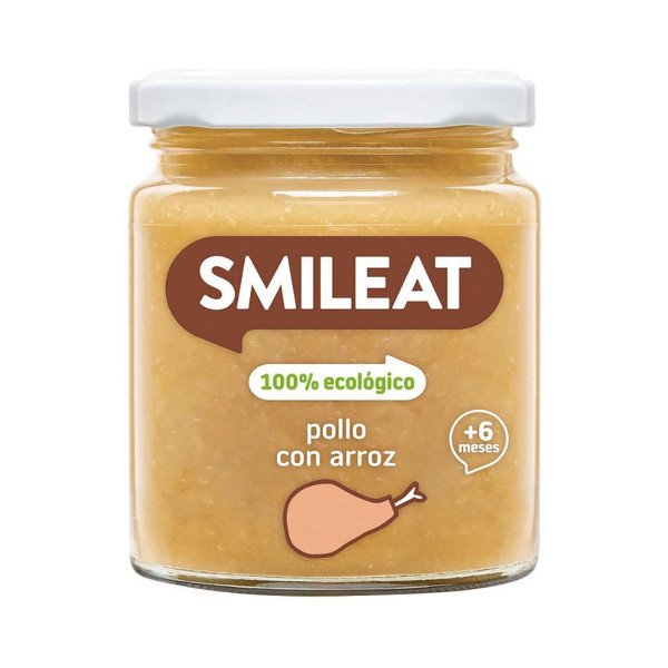 Potito Pollo con Arroz 230g Bio Smileat