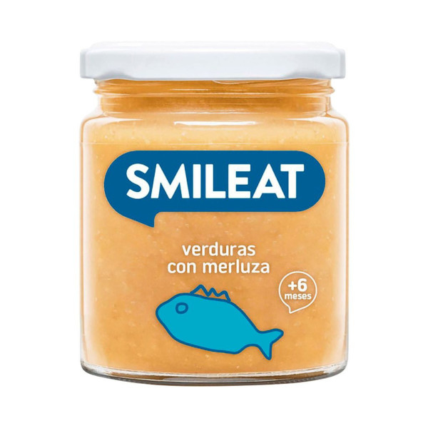 Potito Verduras con Merluza 230g Bio Smileat