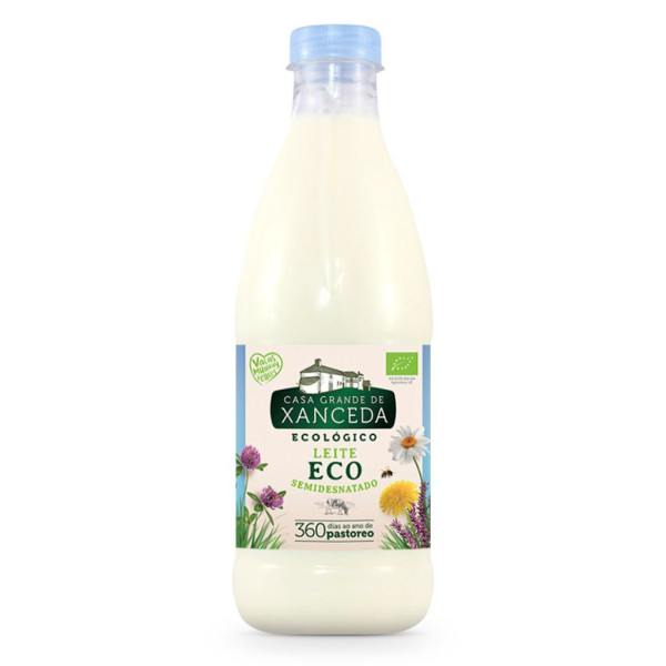 Leche Fresca Semidesnatada 1L Bio Xanceda