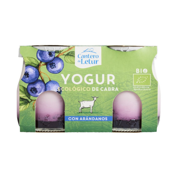 Yogur Cabra con Arándanos 2x125g El Cantero de Letur