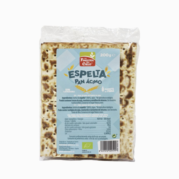 Pan Acimo Espelta 200g Bio La Finestra Sul Cielo