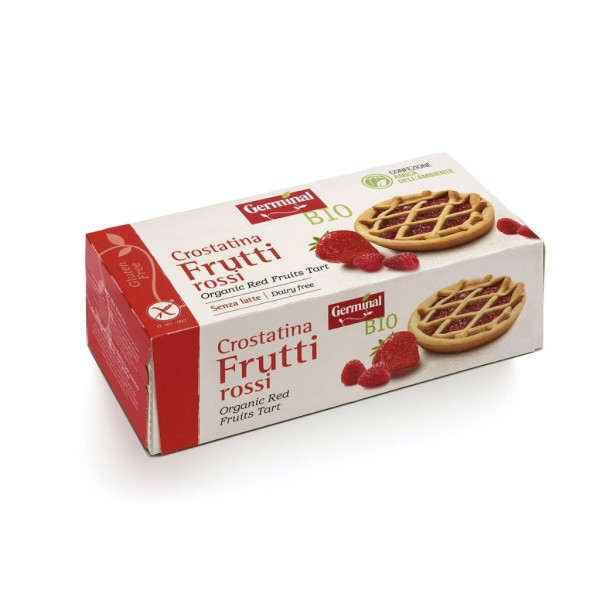 Tartaleta Frutos Rojos Sin Gluten 200g Bio Germinal