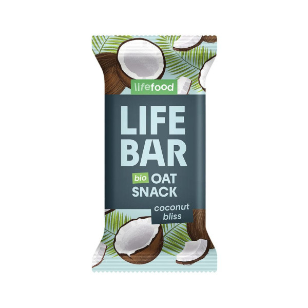 Barrita Avena Coconut Bliss 40g Bio Lifefood